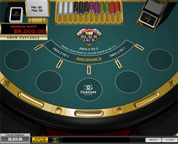 Progressive Blackjack Screenshot